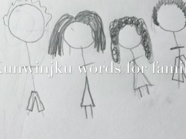 Kunwinjku words for family 1